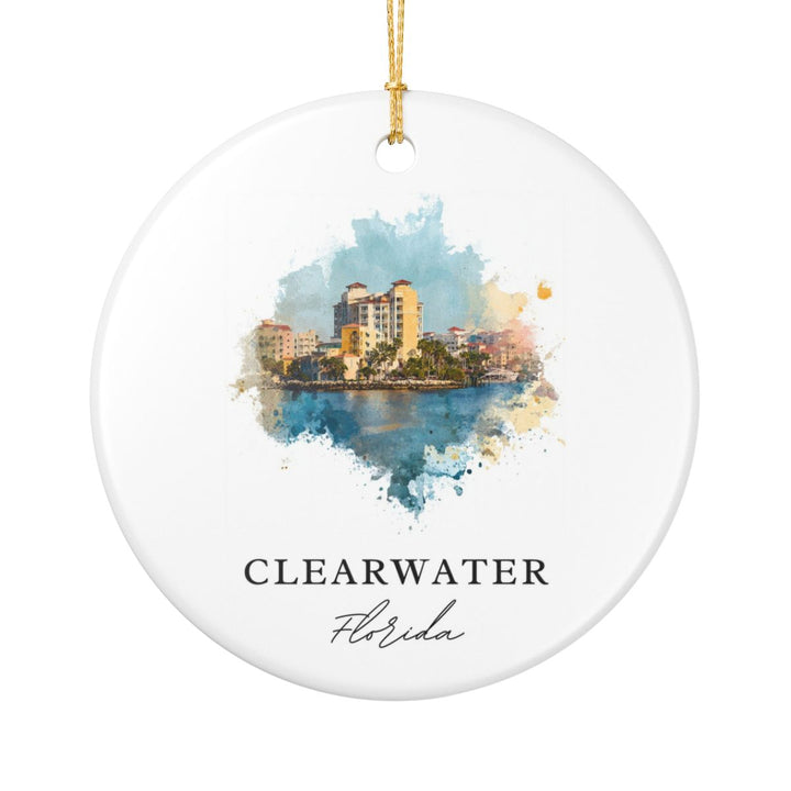 Clearwater Florida Ornament | Christmas Travel Souvenir Gift