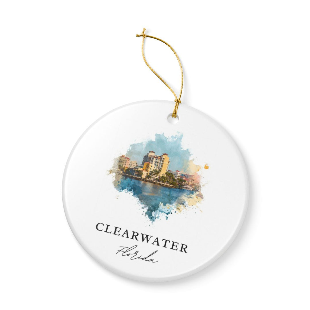 Clearwater Florida Ornament | Christmas Travel Souvenir Gift
