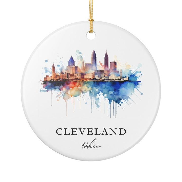 Cleveland Ohio Ornament | Christmas Travel Souvenir Gift