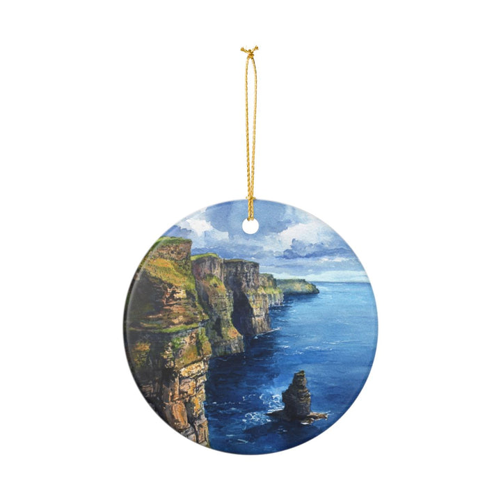 Cliffs of Moher Ireland Ornament: Unique Cliffs of Moher Souvenir, Cliffs of Moher Ireland Xmas Decor, and Authentic Cliffs of Moher Gift
