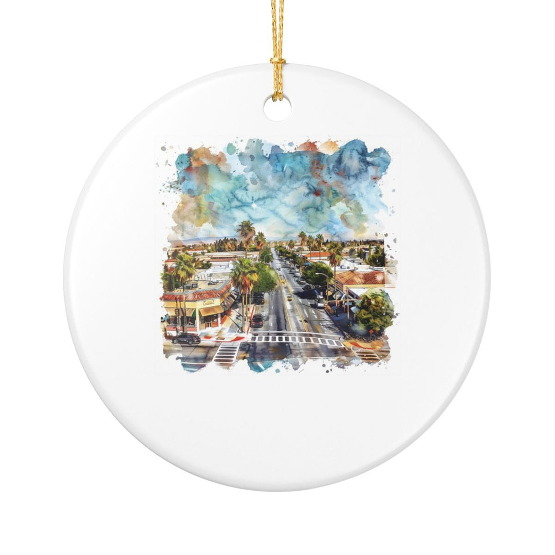 Clovis California Ornament: Unique Clovis California Souvenir, Clovis California Xmas Decor, and Authentic Clovis California Gift