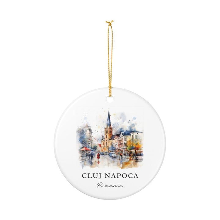 Cluj Napoca Romania Ornament: Unique Cluj Napoca Souvenir, Cluj Napoca Romania Xmas Decor, and Authentic Cluj Napoca Gift