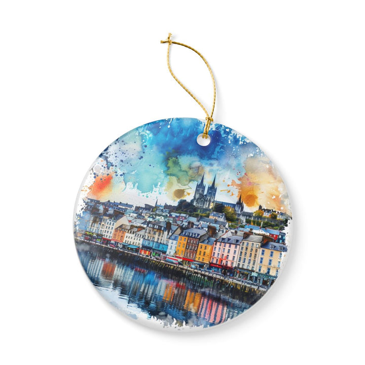 Cobh Ireland Ornament: Unique Cobh Ireland Souvenir, Cobh Ireland Xmas Decor, and Authentic Cobh Ireland Gift