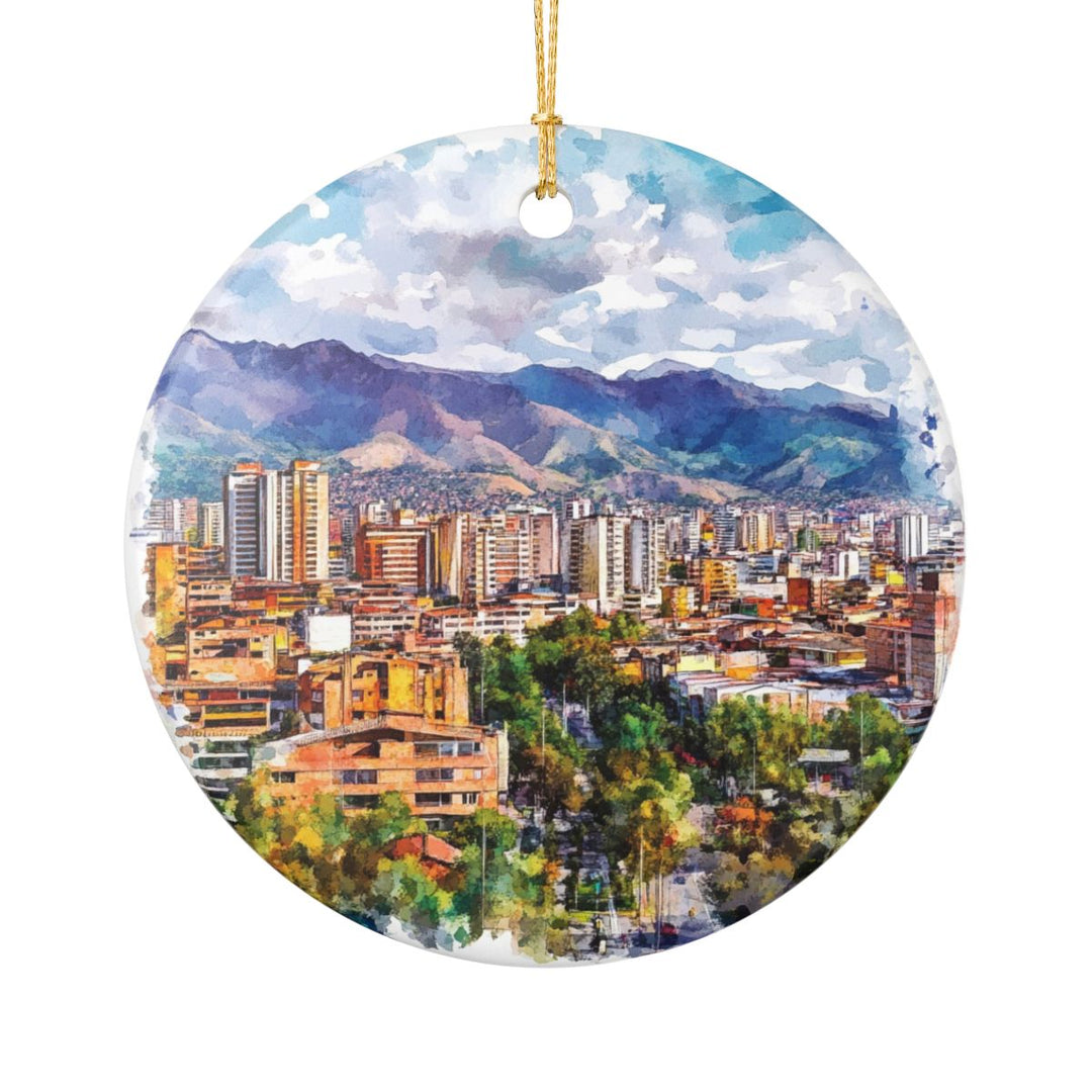 Cochabamba Bolivia Ornament: Unique Cochabamba Souvenir, Cochabamba Bolivia Xmas Decor, and Authentic Cochabamba Gift