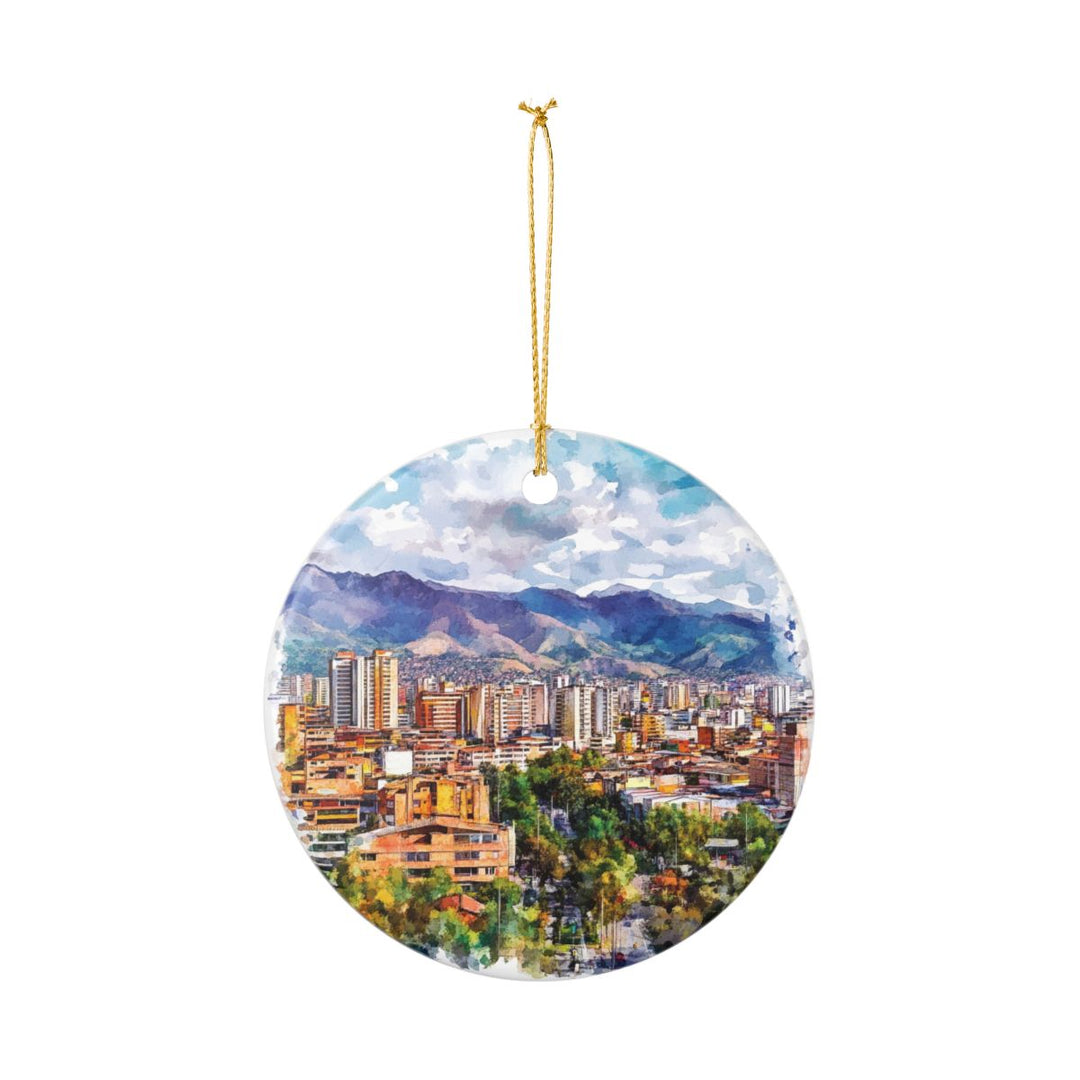 Cochabamba Bolivia Ornament: Unique Cochabamba Souvenir, Cochabamba Bolivia Xmas Decor, and Authentic Cochabamba Gift