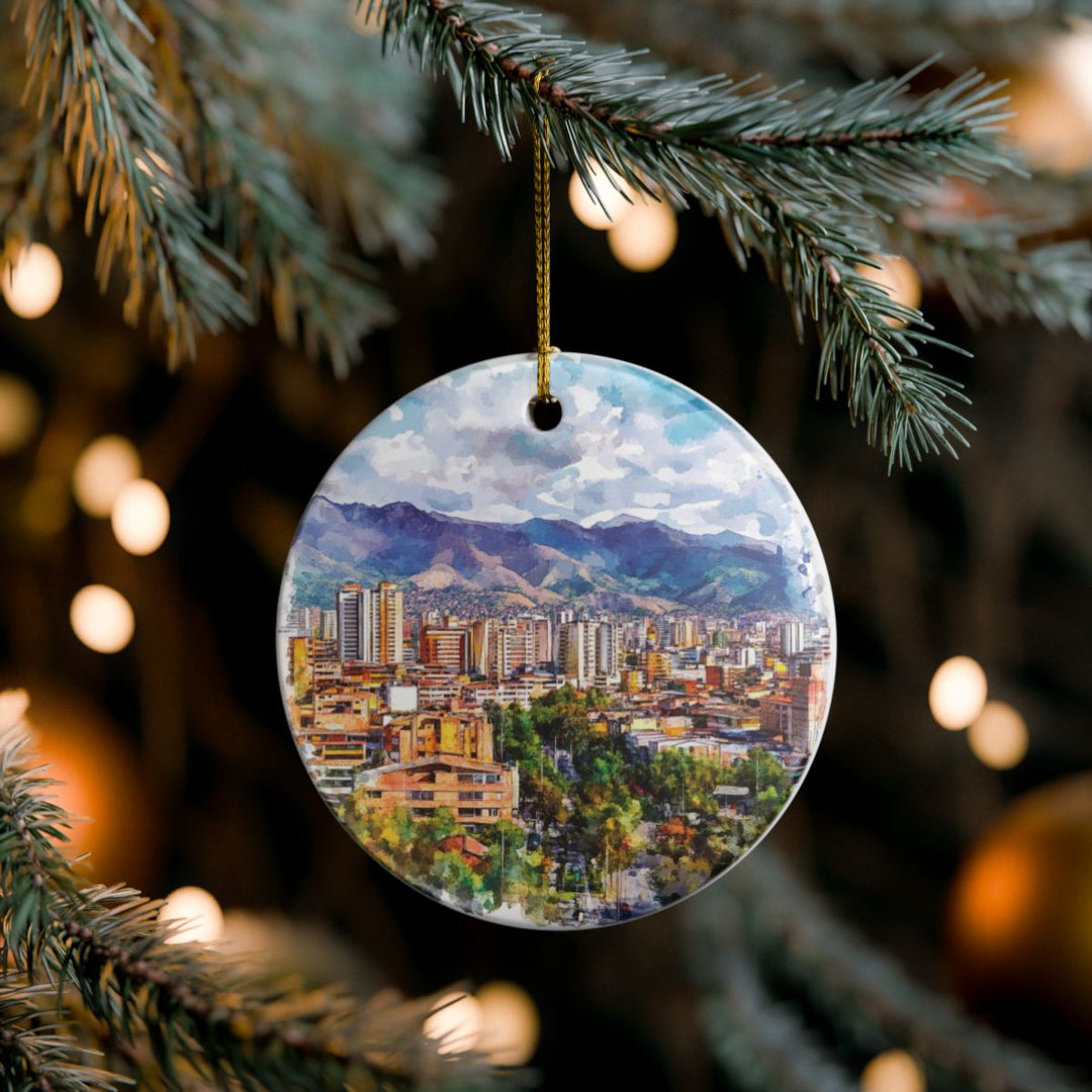 Cochabamba Bolivia Ornament: Unique Cochabamba Souvenir, Cochabamba Bolivia Xmas Decor, and Authentic Cochabamba Gift