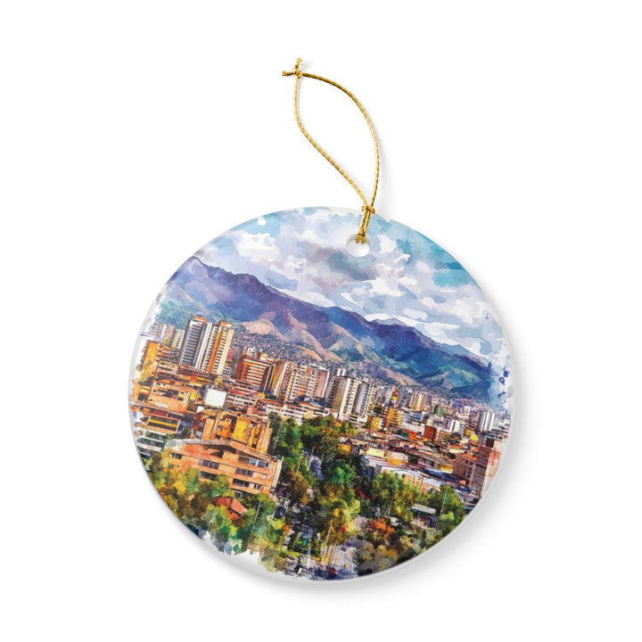 Cochabamba Bolivia Ornament: Unique Cochabamba Souvenir, Cochabamba Bolivia Xmas Decor, and Authentic Cochabamba Gift