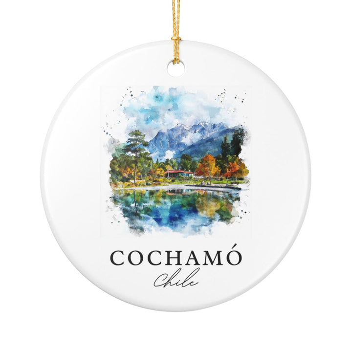 Cochamó Chile Ornament: Unique Cochamó Souvenir, Cochamó Chile Xmas Decor, and Authentic Cochamó Gift