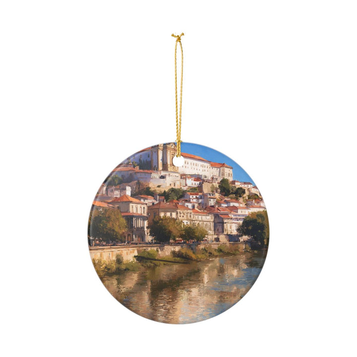 Coimbra Portugal Ornament: Unique Coimbra Portugal Souvenir, Coimbra Portugal Xmas Decor, and Authentic Coimbra Portugal Gift