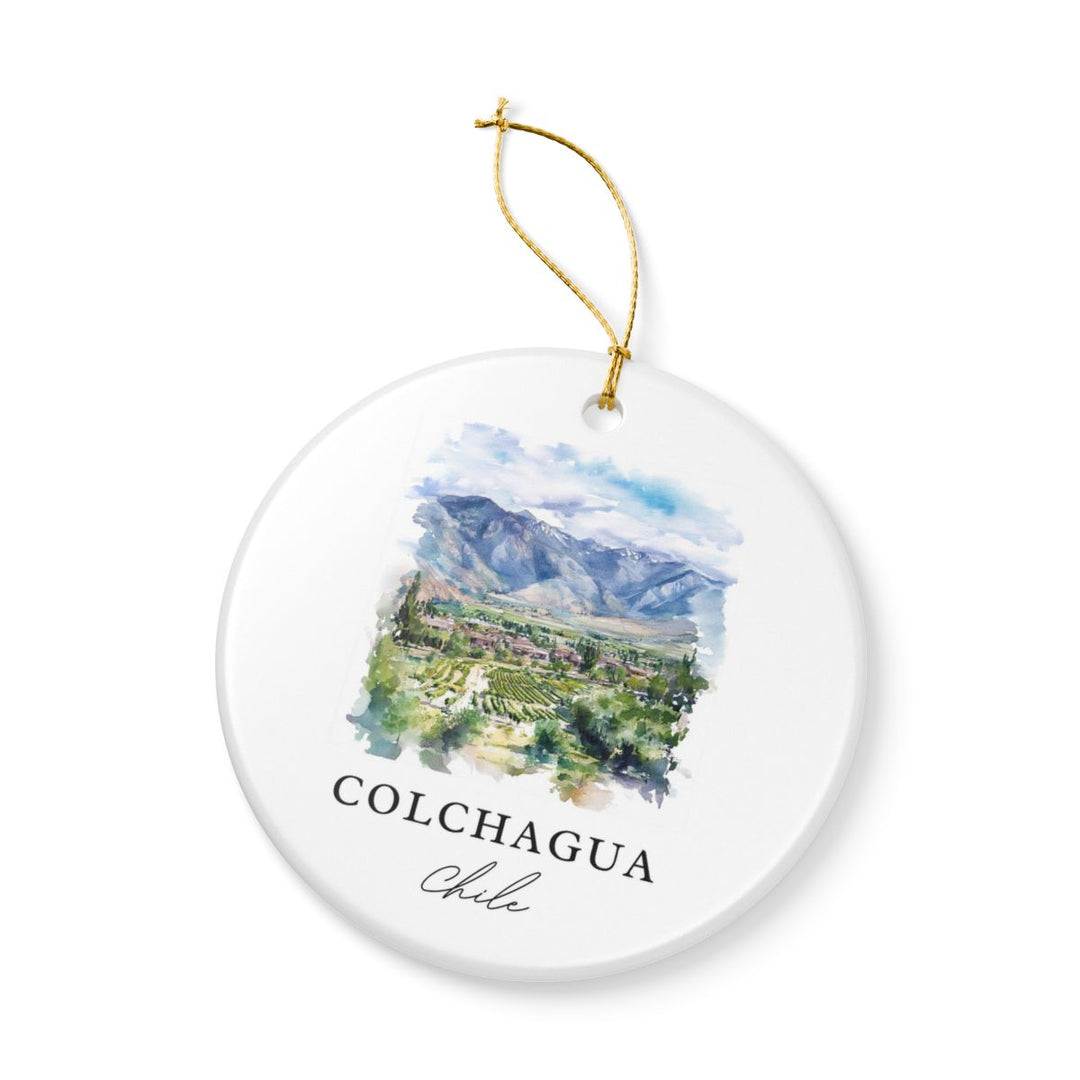 Colchagua Ornament: Unique Colchagua Souvenir, Colchagua Xmas Decor, and Authentic Colchagua Gift