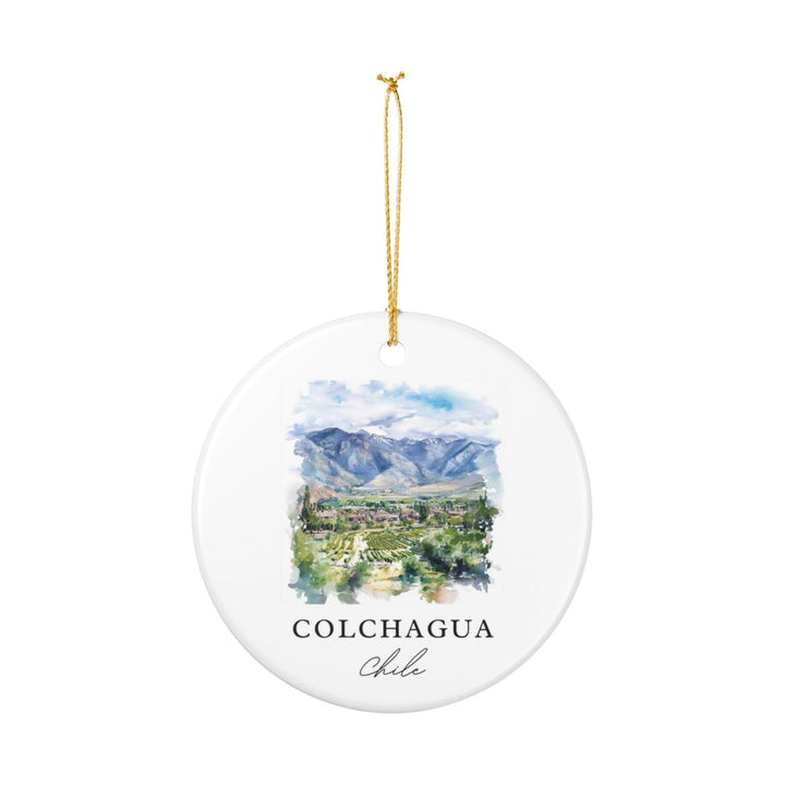 Colchagua Ornament: Unique Colchagua Souvenir, Colchagua Xmas Decor, and Authentic Colchagua Gift