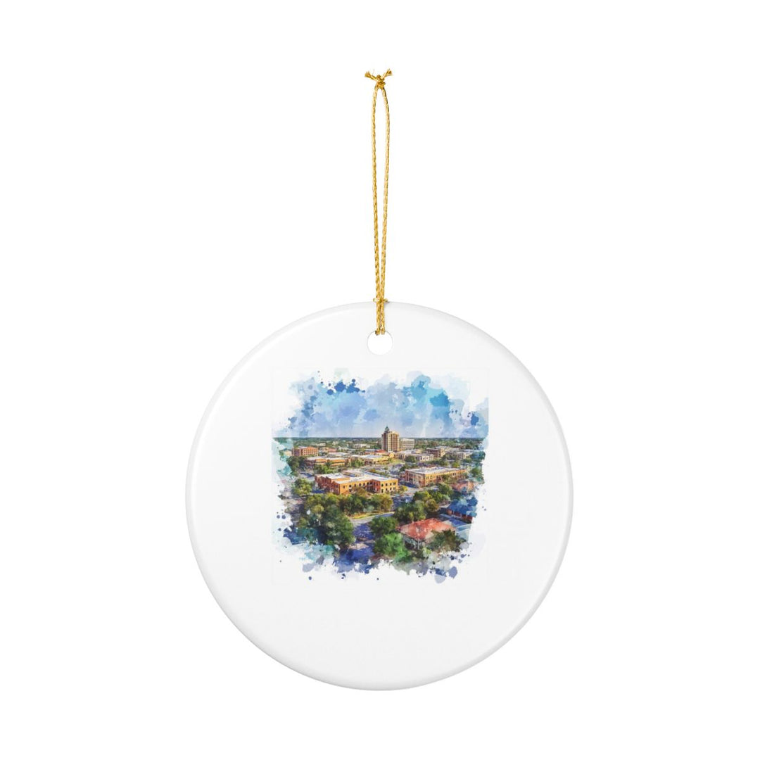 College Station Texas Ornament: Unique College Station Souvenir, College Station Texas Xmas Decor, and Authentic College Station Gift