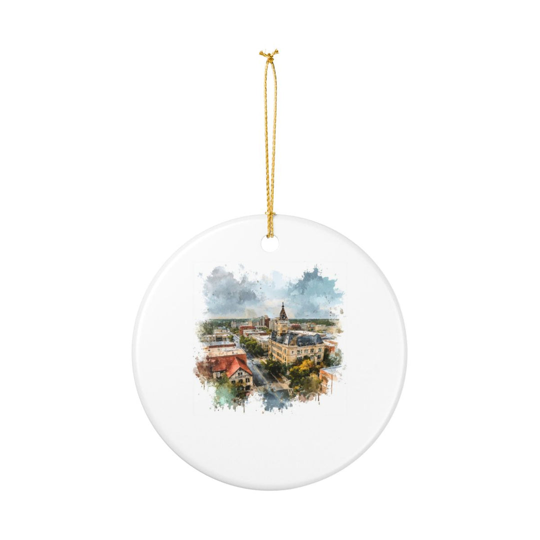 College Station Texas Ornament: Unique College Station Souvenir, College Station Texas Xmas Decor, and Authentic College Station Gift