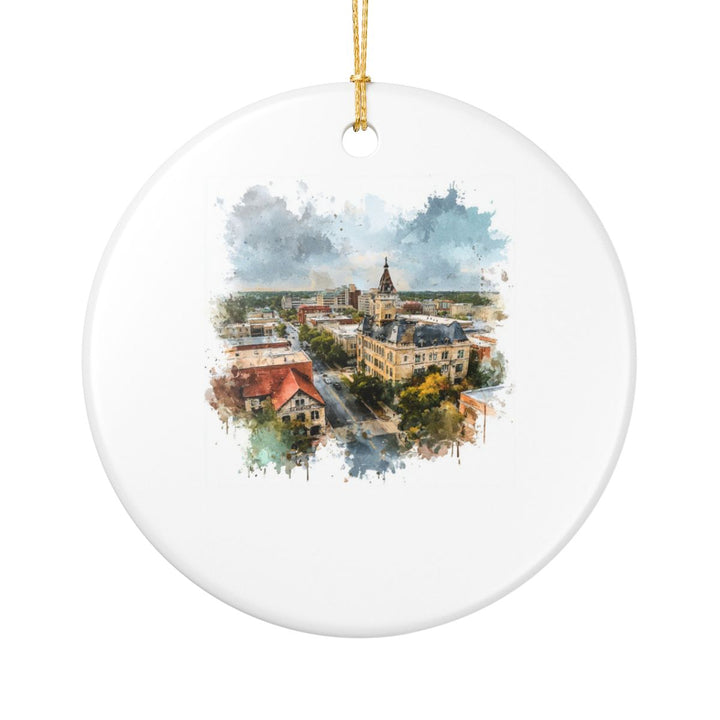 College Station Texas Ornament: Unique College Station Souvenir, College Station Texas Xmas Decor, and Authentic College Station Gift