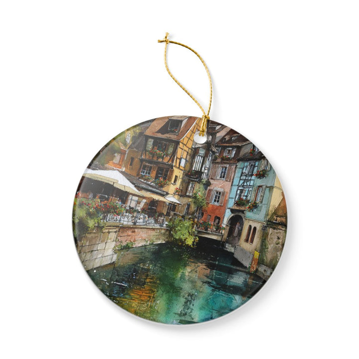 Colmar France Ornament: Unique Colmar Souvenir, Colmar France Xmas Decor, and Authentic Colmar Gift