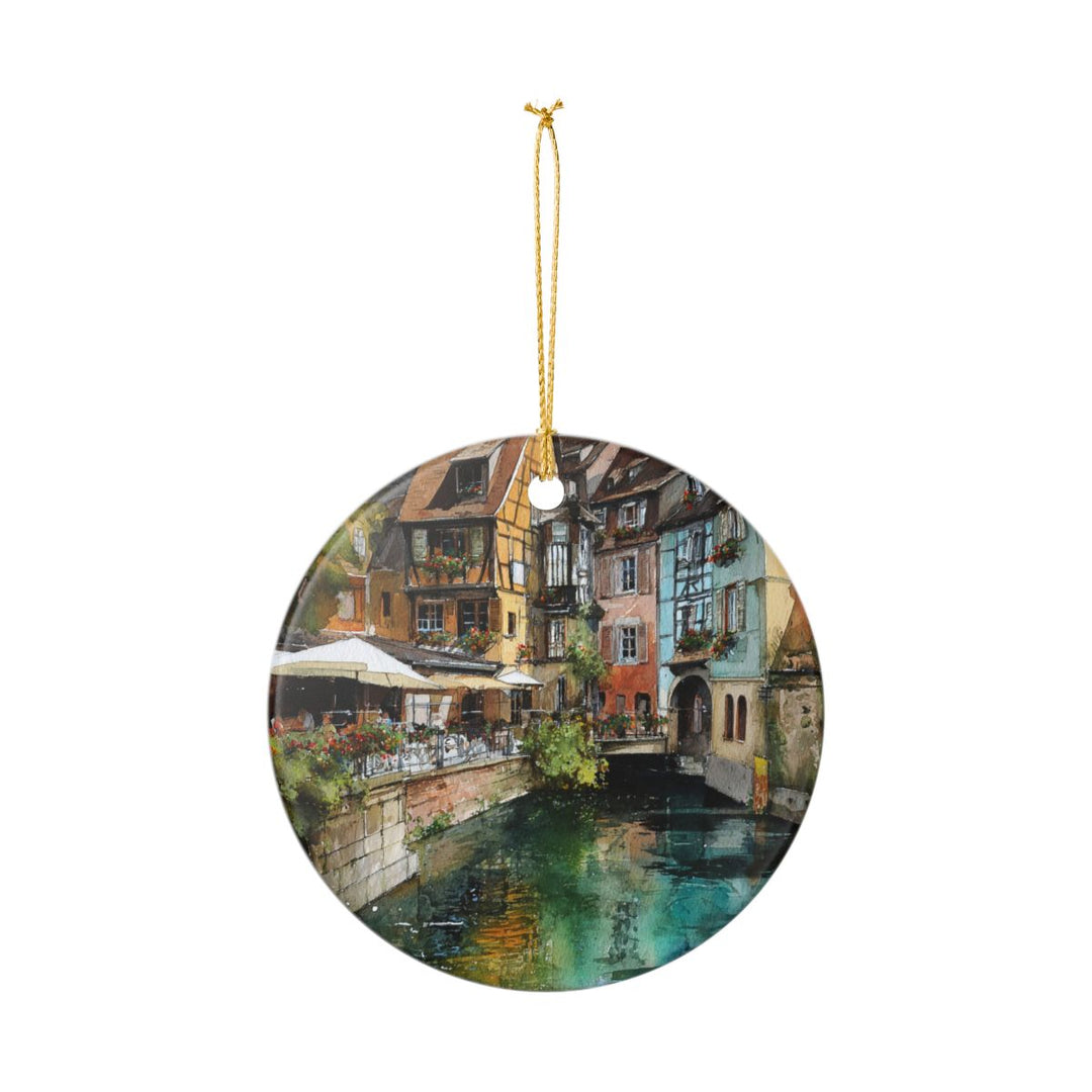 Colmar France Ornament: Unique Colmar Souvenir, Colmar France Xmas Decor, and Authentic Colmar Gift