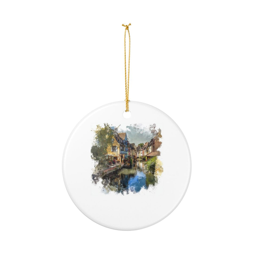 Colmar France Ornament: Unique Colmar Souvenir, Colmar France Xmas Decor, and Authentic Colmar Gift