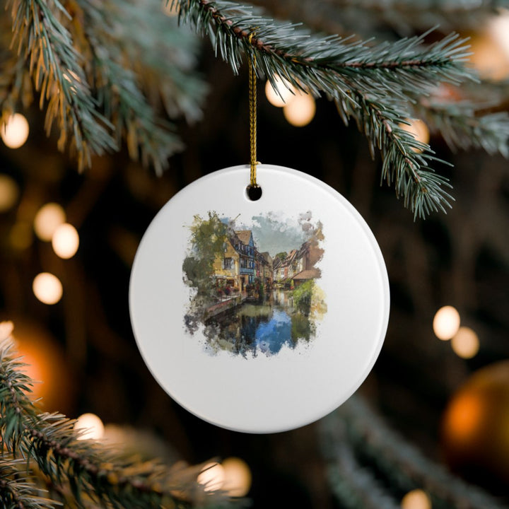 Colmar France Ornament: Unique Colmar Souvenir, Colmar France Xmas Decor, and Authentic Colmar Gift