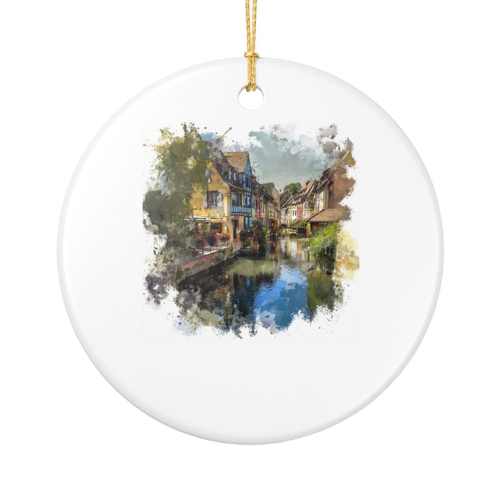 Colmar France Ornament: Unique Colmar Souvenir, Colmar France Xmas Decor, and Authentic Colmar Gift