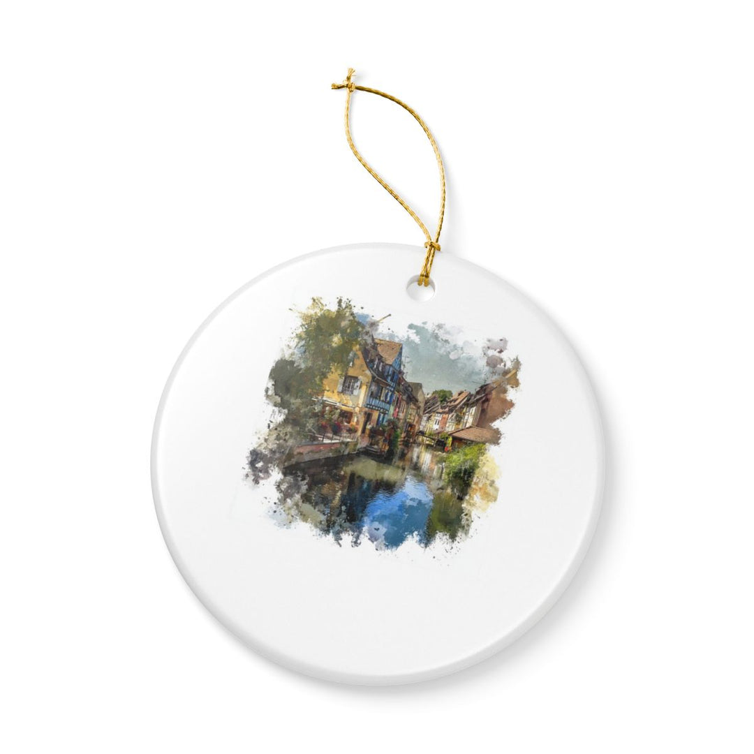 Colmar France Ornament: Unique Colmar Souvenir, Colmar France Xmas Decor, and Authentic Colmar Gift