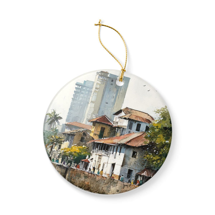 Colombo Sri Lanka Ornament: Unique Colombo Sri Lanka Souvenir, Colombo Sri Lanka Xmas Decor, and Authentic Colombo Sri Lanka Gift