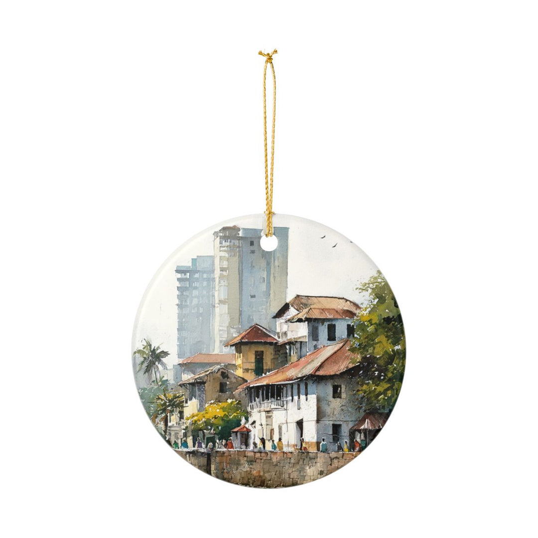 Colombo Sri Lanka Ornament: Unique Colombo Sri Lanka Souvenir, Colombo Sri Lanka Xmas Decor, and Authentic Colombo Sri Lanka Gift