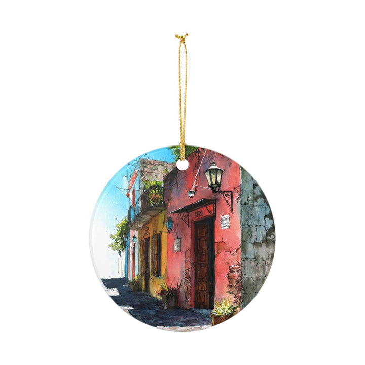 Colonia del Sacramento Ornament: Unique Colonia del Sacramento Souvenir, Colonia del Sacramento Xmas Decor, and Authentic Colonia del Sacramento Gift