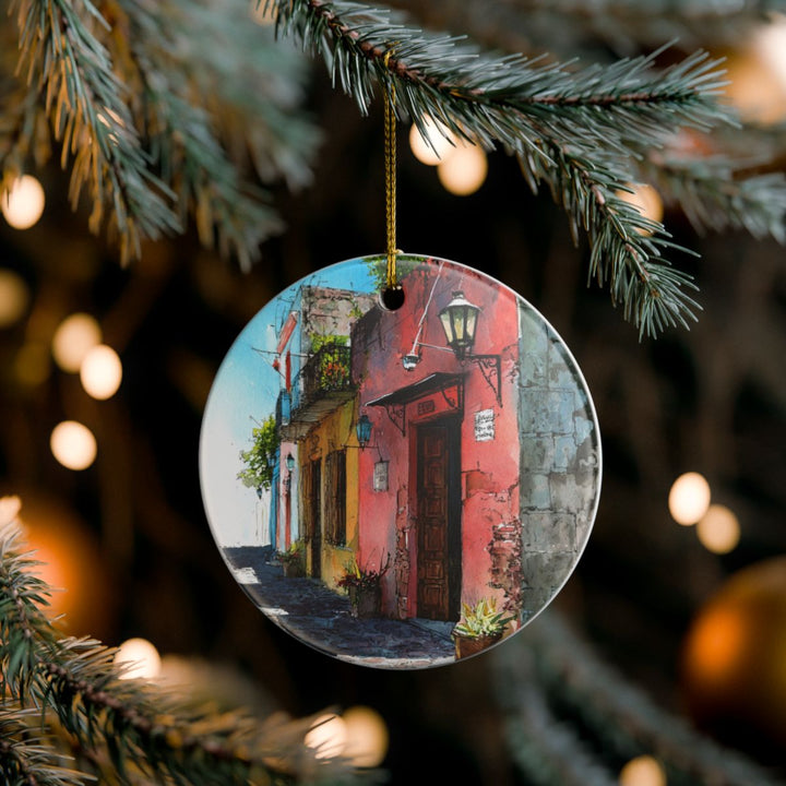 Colonia del Sacramento Ornament: Unique Colonia del Sacramento Souvenir, Colonia del Sacramento Xmas Decor, and Authentic Colonia del Sacramento Gift