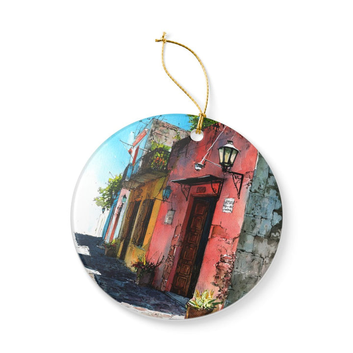 Colonia del Sacramento Ornament: Unique Colonia del Sacramento Souvenir, Colonia del Sacramento Xmas Decor, and Authentic Colonia del Sacramento Gift