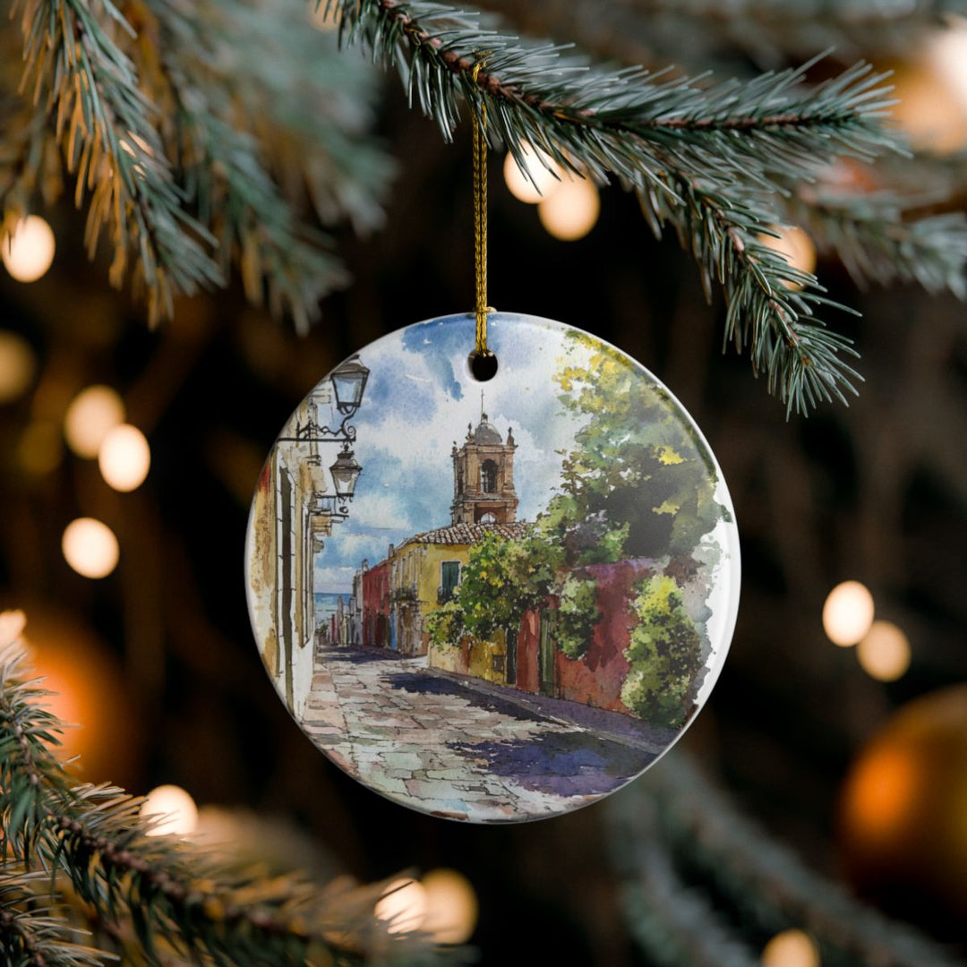 Colonia del Sacramento Uruguay Ornament: Unique Colonia del Sacramento Uruguay Souvenir, Colonia del Sacramento Uruguay Xmas Decor, and Authentic Colonia del Sacramento Uruguay Gift