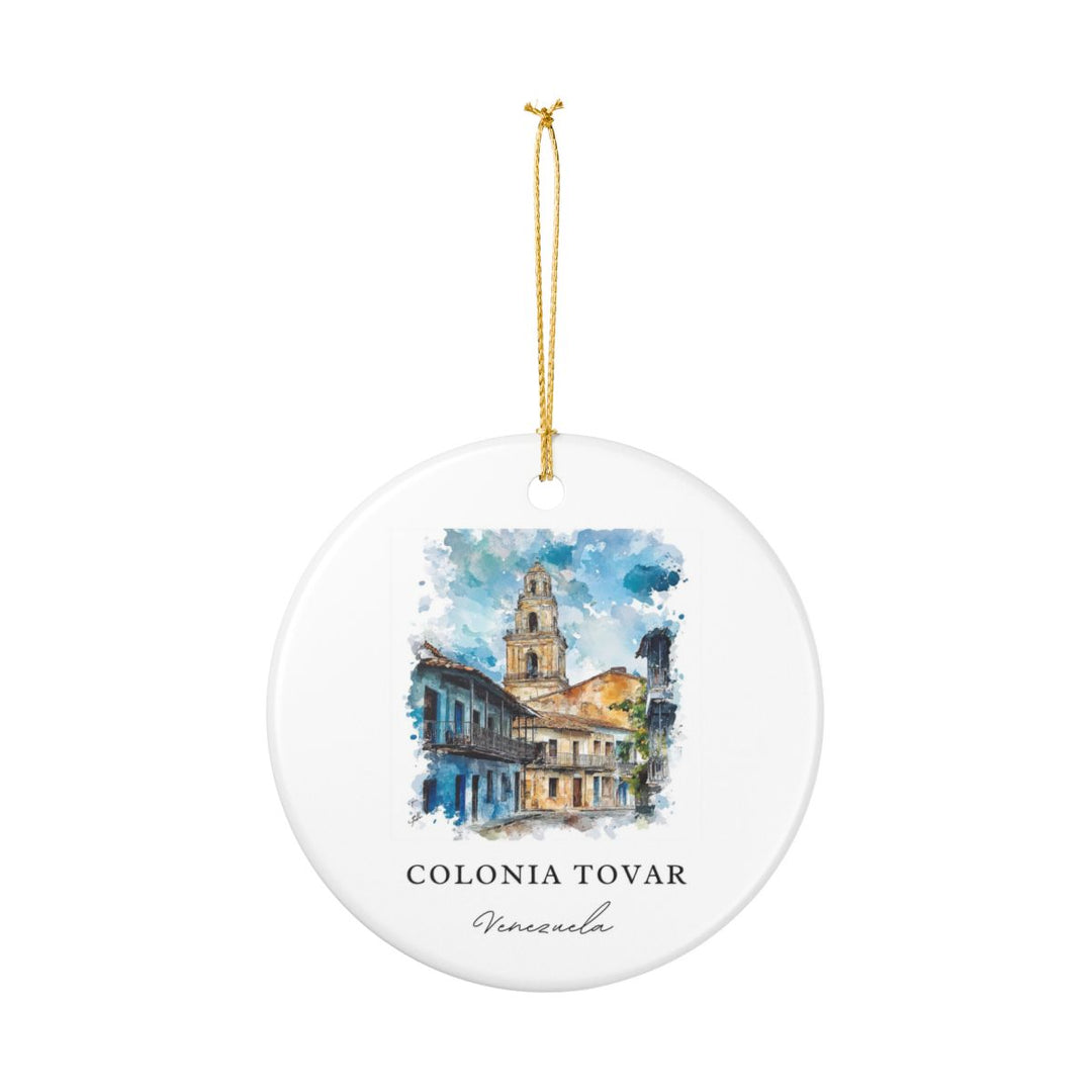 Colonia Tovar Ornament: Unique Colonia Tovar Souvenir, Colonia Tovar Xmas Decor, and Authentic Colonia Tovar Gift