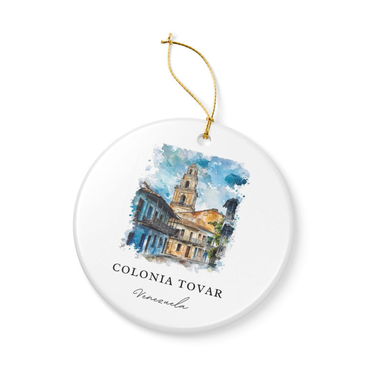 Colonia Tovar Ornament: Unique Colonia Tovar Souvenir, Colonia Tovar Xmas Decor, and Authentic Colonia Tovar Gift