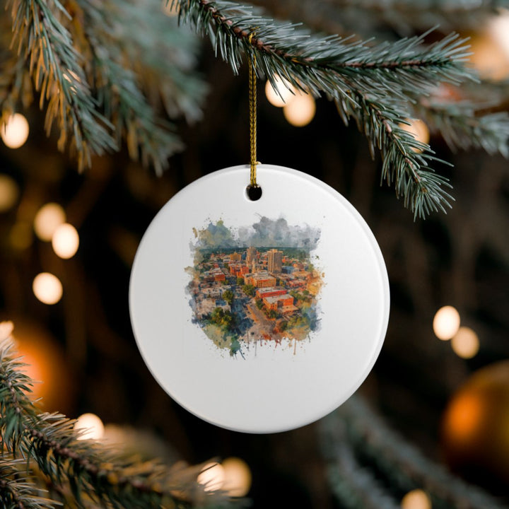 Columbia South Carolina Ornament: Unique Columbia Souvenir, Columbia South Carolina Xmas Decor, and Authentic Columbia Gift