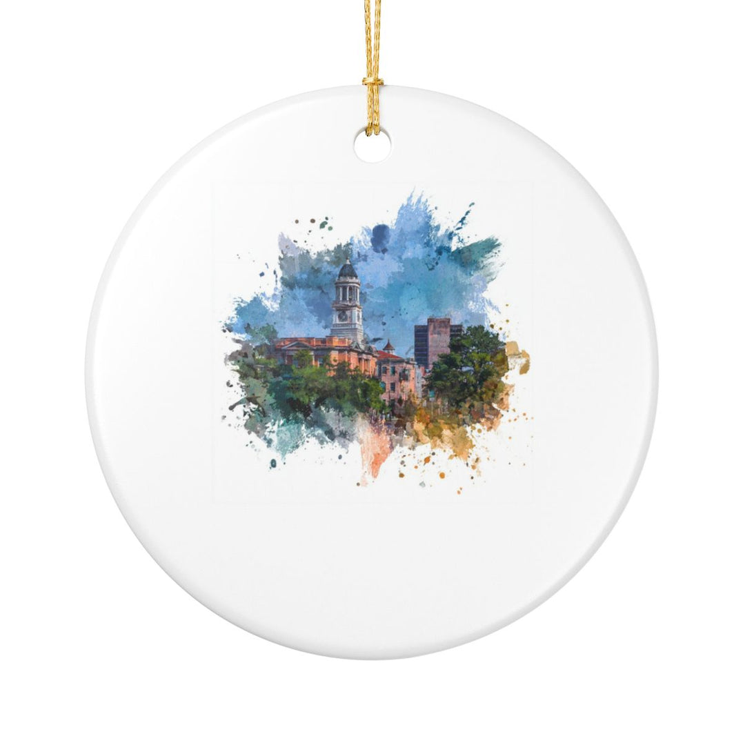 Columbia South Carolina Ornament: Unique Columbia Souvenir, Columbia South Carolina Xmas Decor, and Authentic Columbia Gift