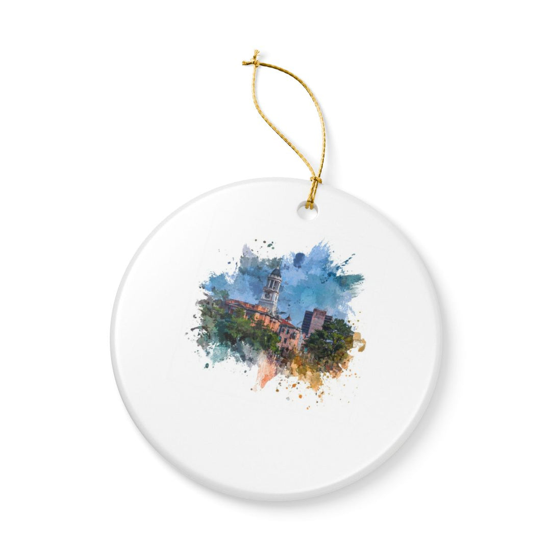 Columbia South Carolina Ornament: Unique Columbia Souvenir, Columbia South Carolina Xmas Decor, and Authentic Columbia Gift