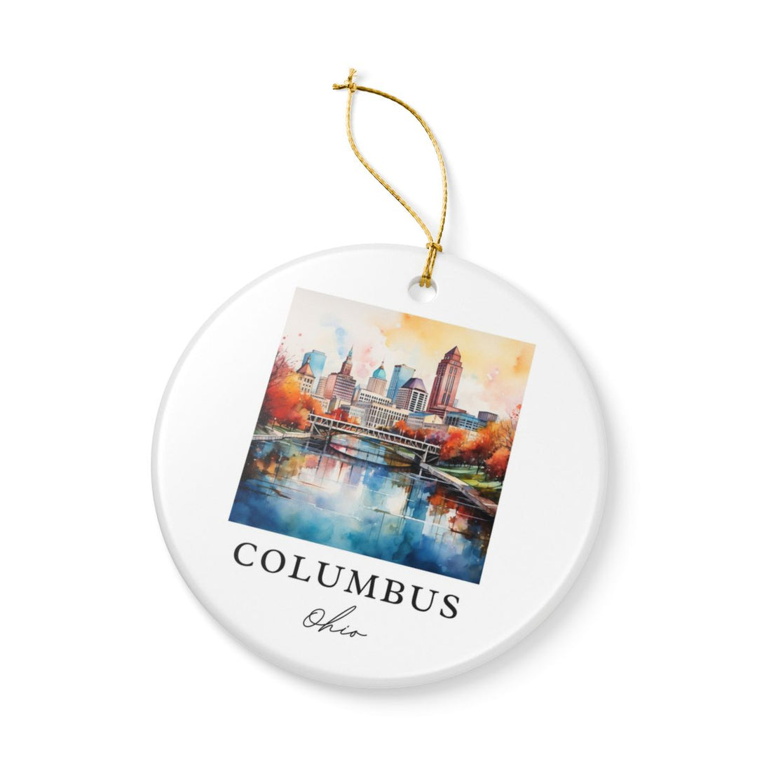 Columbus Ohio Ornament | Christmas Travel Souvenir Gift