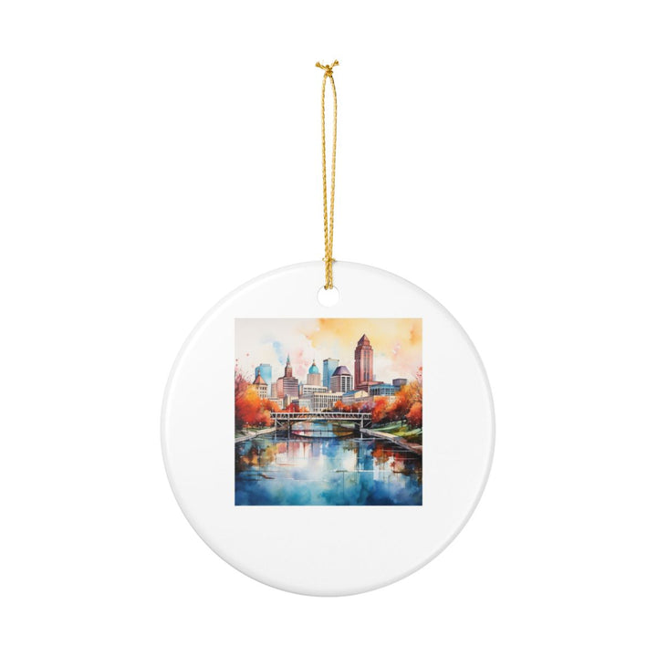 Columbus Ohio Ornament: Unique Columbus Souvenir, Columbus Ohio Xmas Decor, and Authentic Columbus Gift