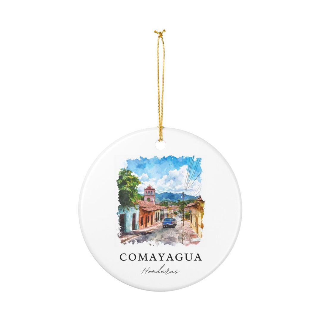 Comayagua Honduras Ornament: Unique Comayagua Honduras Souvenir, Comayagua Honduras Xmas Decor, and Authentic Comayagua Honduras Gift