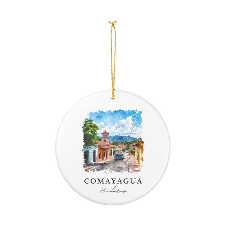 Comayagua Honduras Ornament: Unique Comayagua Honduras Souvenir, Comayagua Honduras Xmas Decor, and Authentic Comayagua Honduras Gift