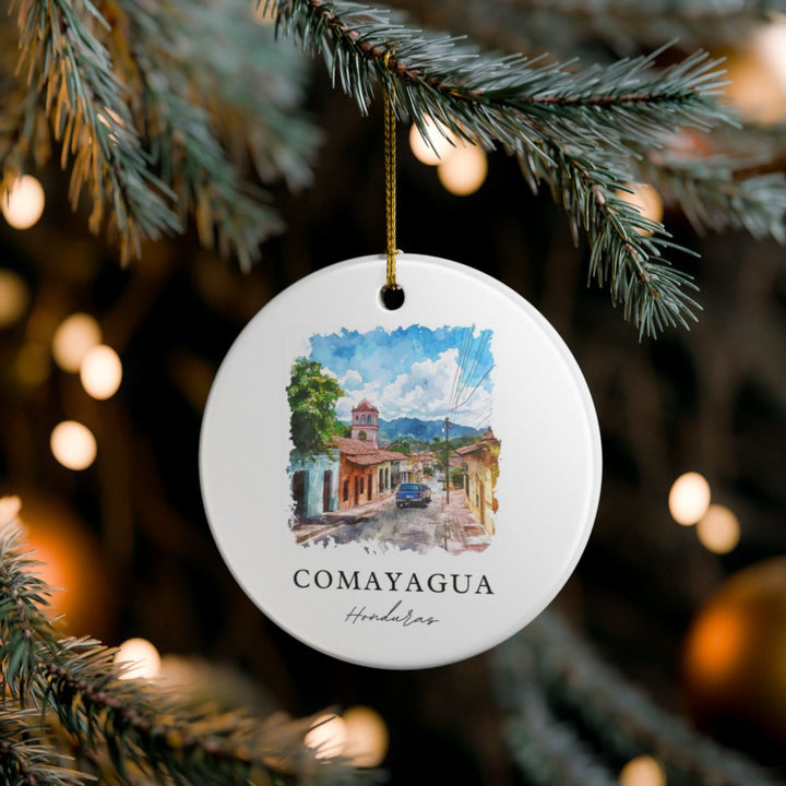 Comayagua Honduras Ornament: Unique Comayagua Honduras Souvenir, Comayagua Honduras Xmas Decor, and Authentic Comayagua Honduras Gift