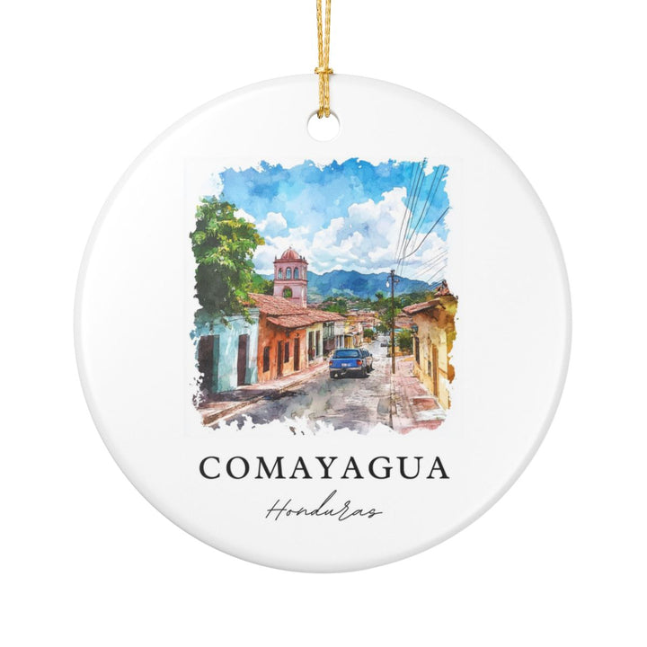 Comayagua Honduras Ornament: Unique Comayagua Honduras Souvenir, Comayagua Honduras Xmas Decor, and Authentic Comayagua Honduras Gift