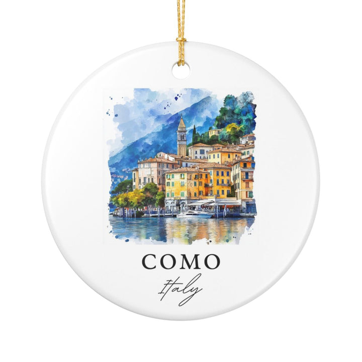 Como Italy Ornament | Christmas Travel Souvenir Gift