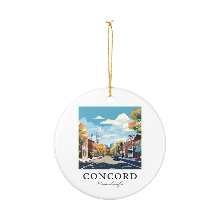 Concord Ornament: Unique Concord Souvenir, Concord Xmas Decor, and Authentic Concord Gift