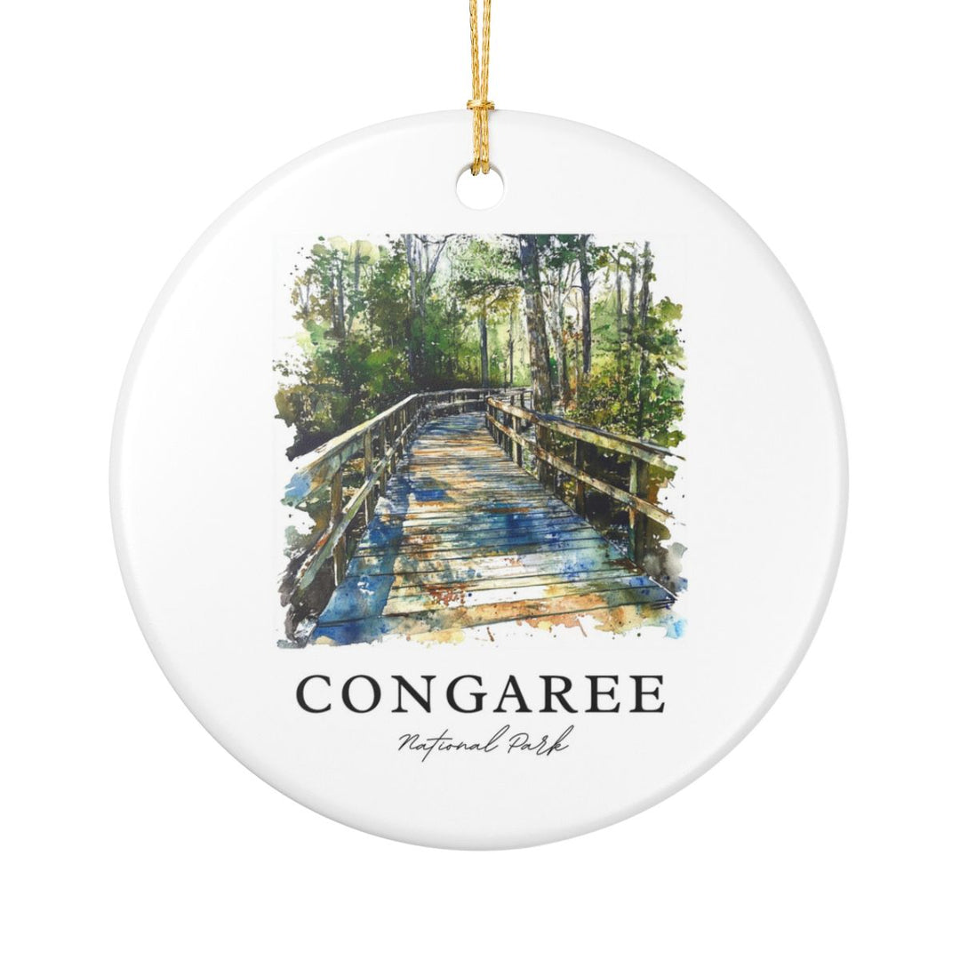 Congaree National Park Ornament: Unique Congaree National Park Souvenir, Congaree National Park Xmas Decor, and Authentic Congaree National Park Gift