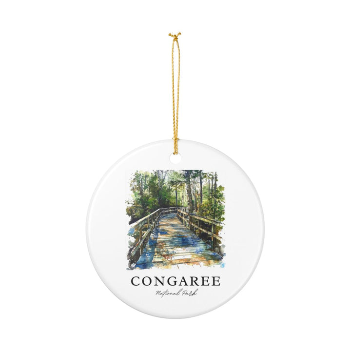 Congaree National Park Ornament: Unique Congaree National Park Souvenir, Congaree National Park Xmas Decor, and Authentic Congaree National Park Gift