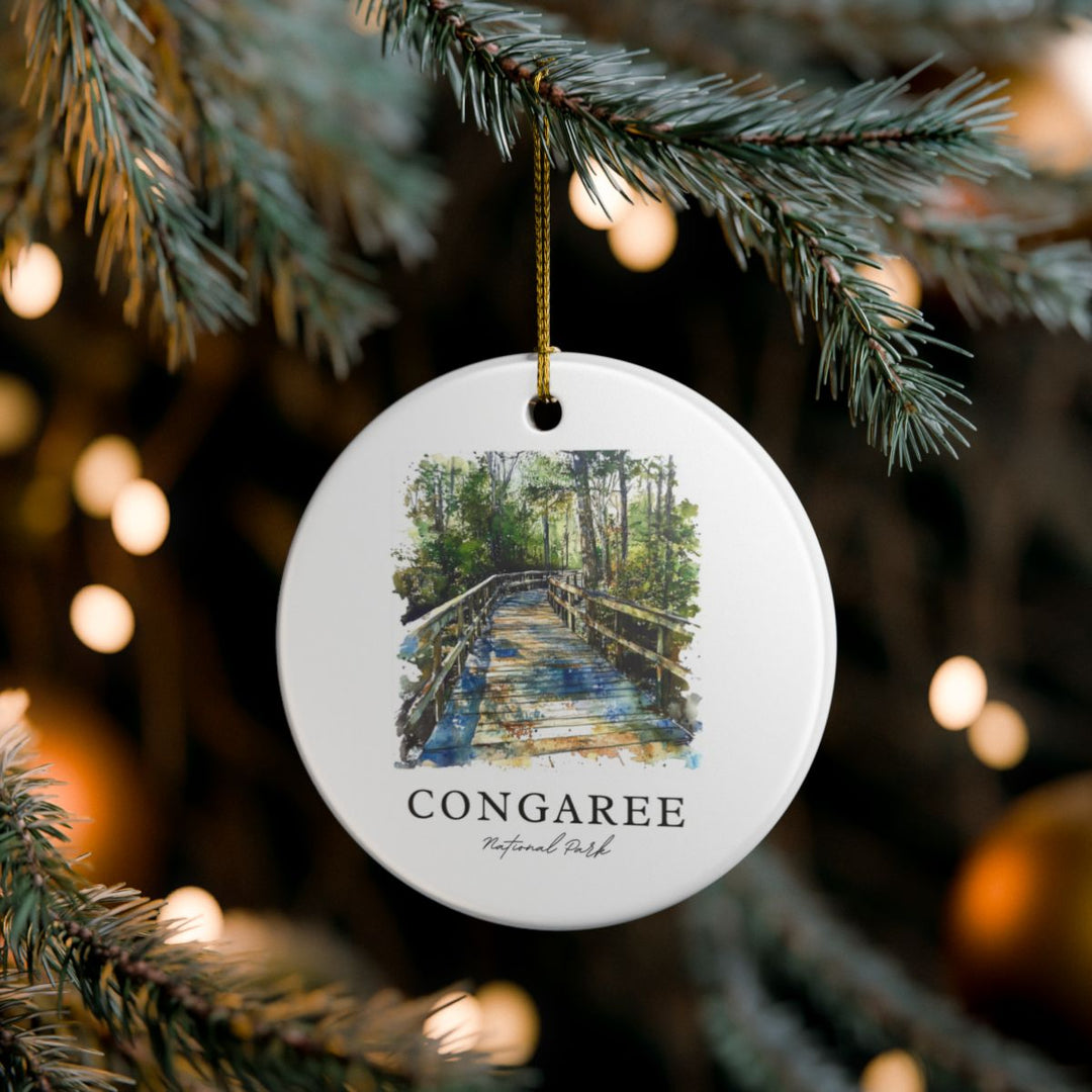 Congaree National Park Ornament: Unique Congaree National Park Souvenir, Congaree National Park Xmas Decor, and Authentic Congaree National Park Gift