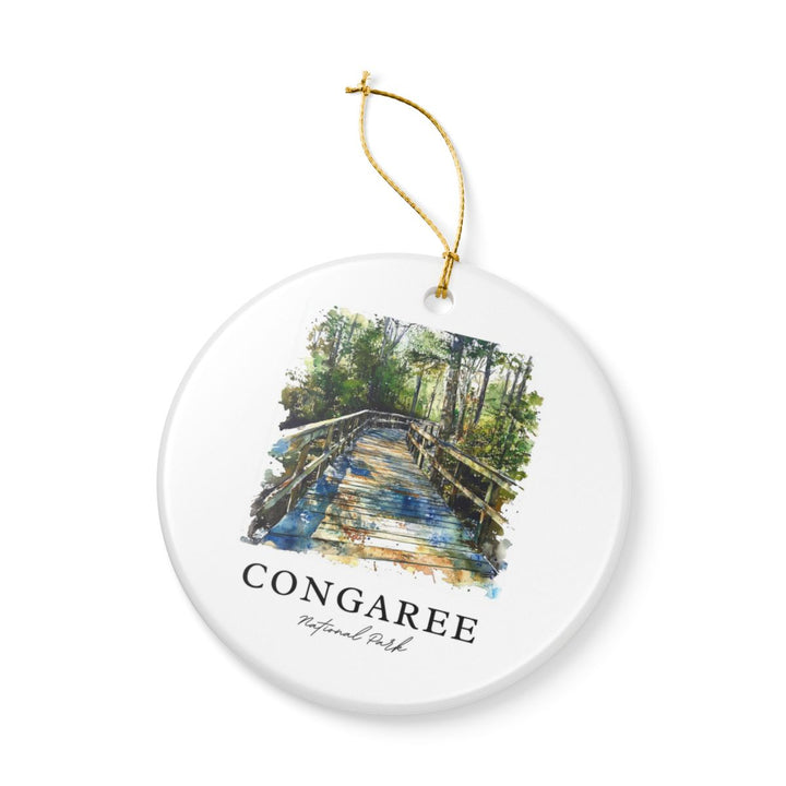 Congaree National Park Ornament: Unique Congaree National Park Souvenir, Congaree National Park Xmas Decor, and Authentic Congaree National Park Gift