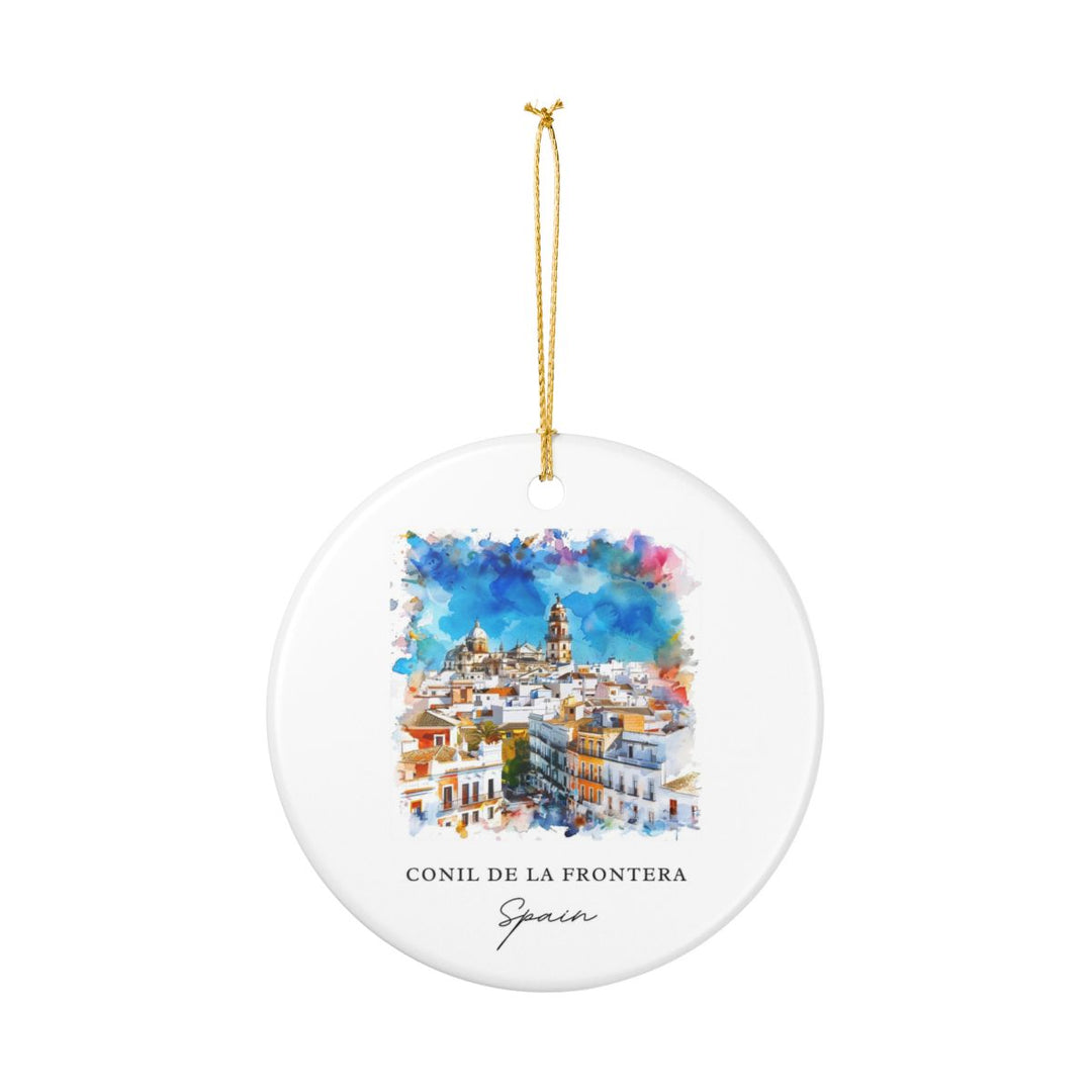 Conil DE LA Frontera Ornament: Unique Conil DE LA Frontera Souvenir, Conil DE LA Frontera Xmas Decor, and Authentic Conil DE LA Frontera Gift