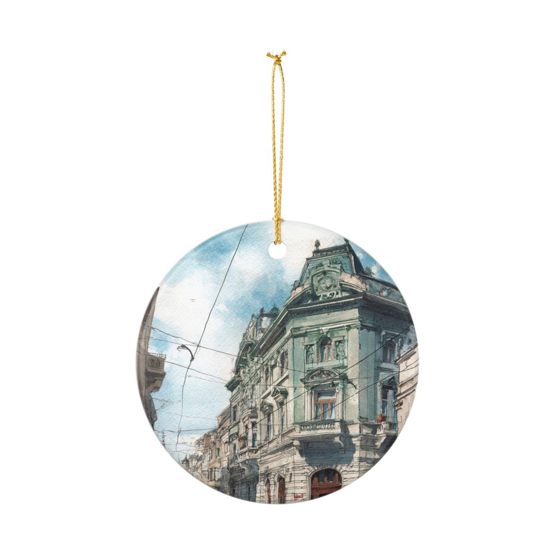 Constanta Romania Ornament: Unique Constanta Souvenir, Constanta Romania Xmas Decor, and Authentic Constanta Gift
