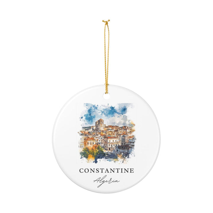 Constantine Algeria Ornament: Unique Constantine Algeria Souvenir, Constantine Algeria Xmas Decor, and Authentic Constantine Algeria Gift
